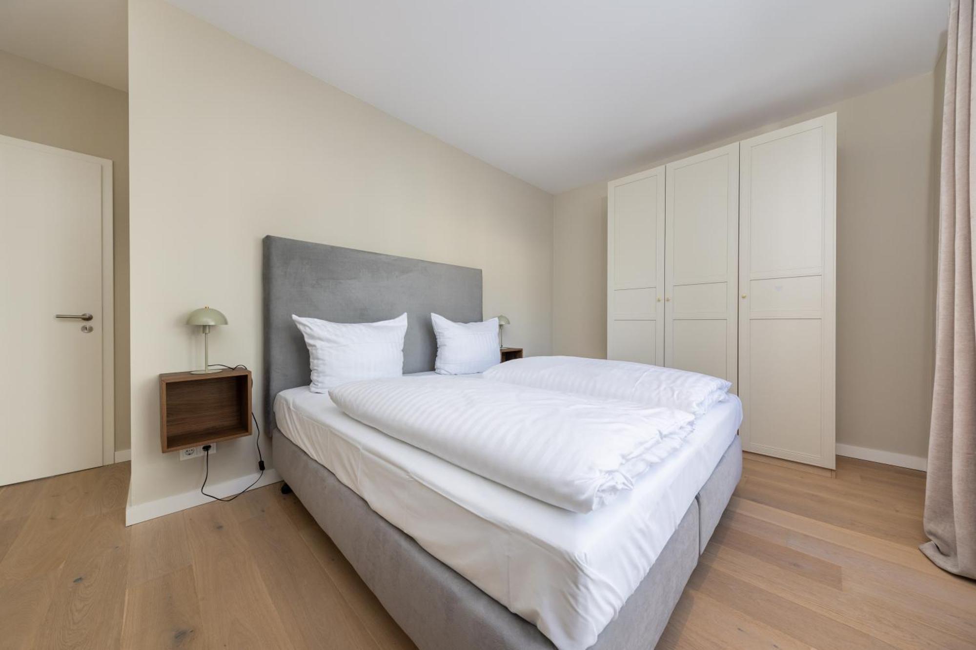Ferienwohnung Strom Acht - Modern Frisch Inkl Stellplatz, Balkon - 200M Zum Alten Strom روستوك المظهر الخارجي الصورة