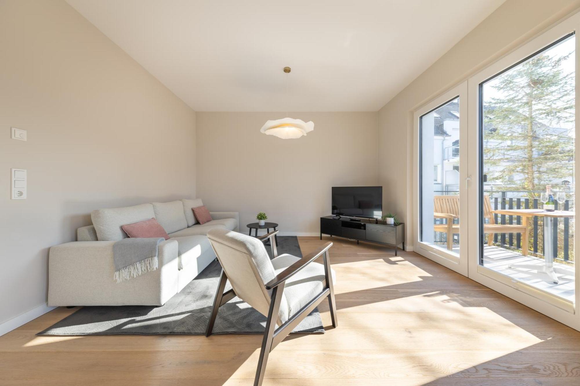 Ferienwohnung Strom Acht - Modern Frisch Inkl Stellplatz, Balkon - 200M Zum Alten Strom روستوك المظهر الخارجي الصورة