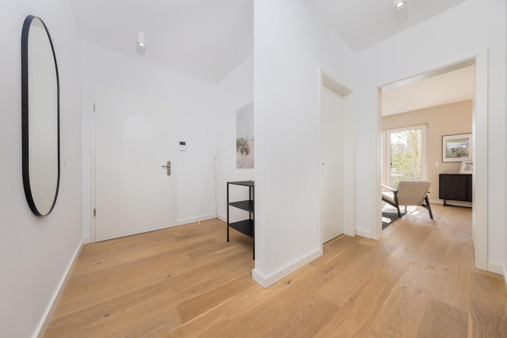 Ferienwohnung Strom Acht - Modern Frisch Inkl Stellplatz, Balkon - 200M Zum Alten Strom روستوك المظهر الخارجي الصورة